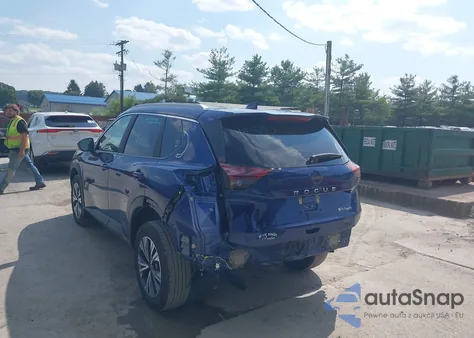 2023 Nissan Rogue Sv Intelligent Awd from USA, damaged, VIN 5N1BT3BB1PC739754